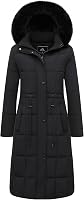 GOLDLADIES Women's Long Waterproof Winter Parka Coat - Warm Fleece-Lined Snow Jacket for Cold Weather Protection