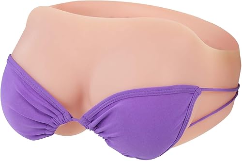 Vnmcry Silicone Breastplate Fake Boobs Cotton Filled Realistic Breast Plates for