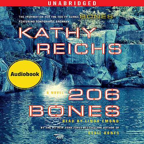 206 Bones Audiolivro Por Kathy Reichs capa