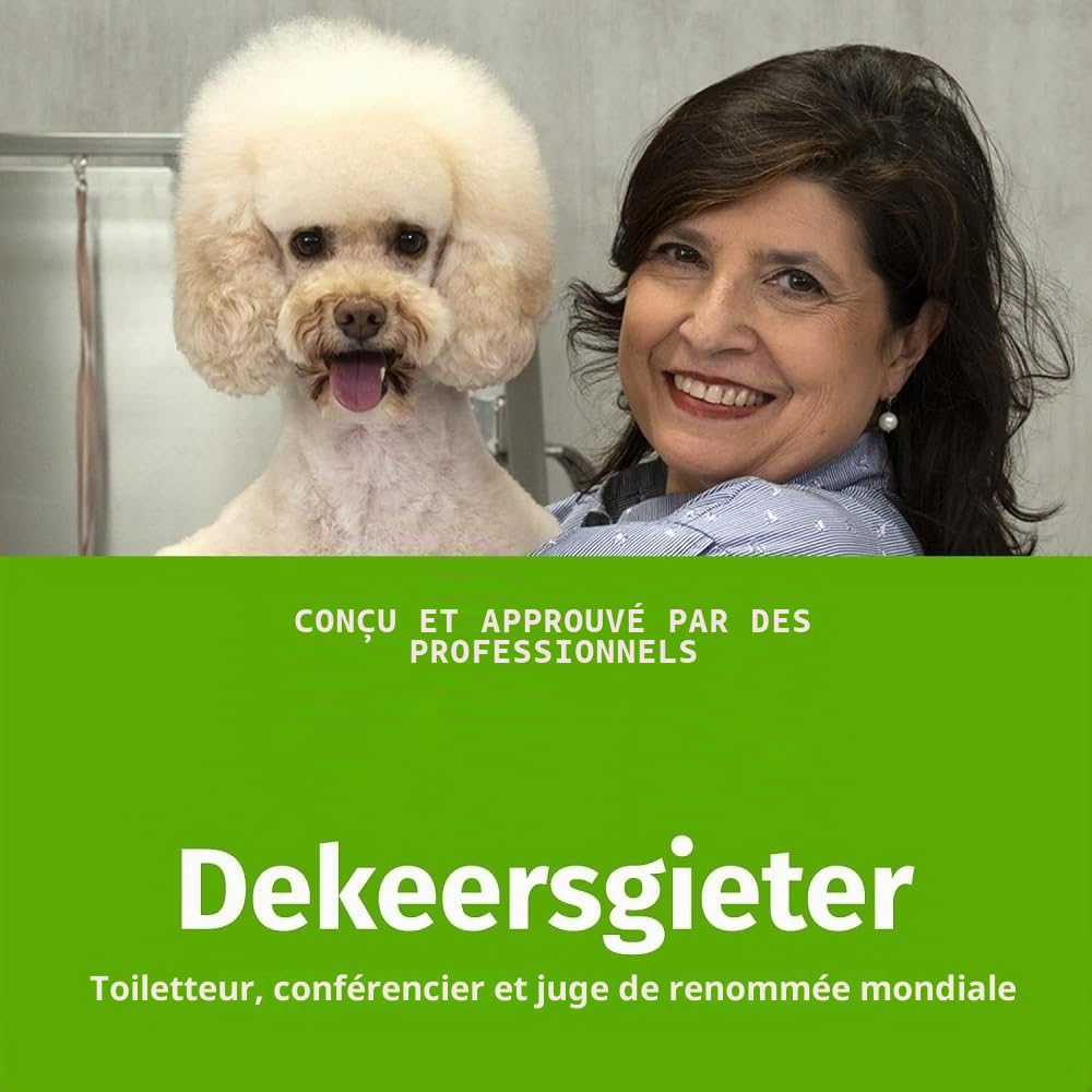 Show Tech Brosse de toilettage professionnelle pour chien et chat avec épingles extra longues et fermes