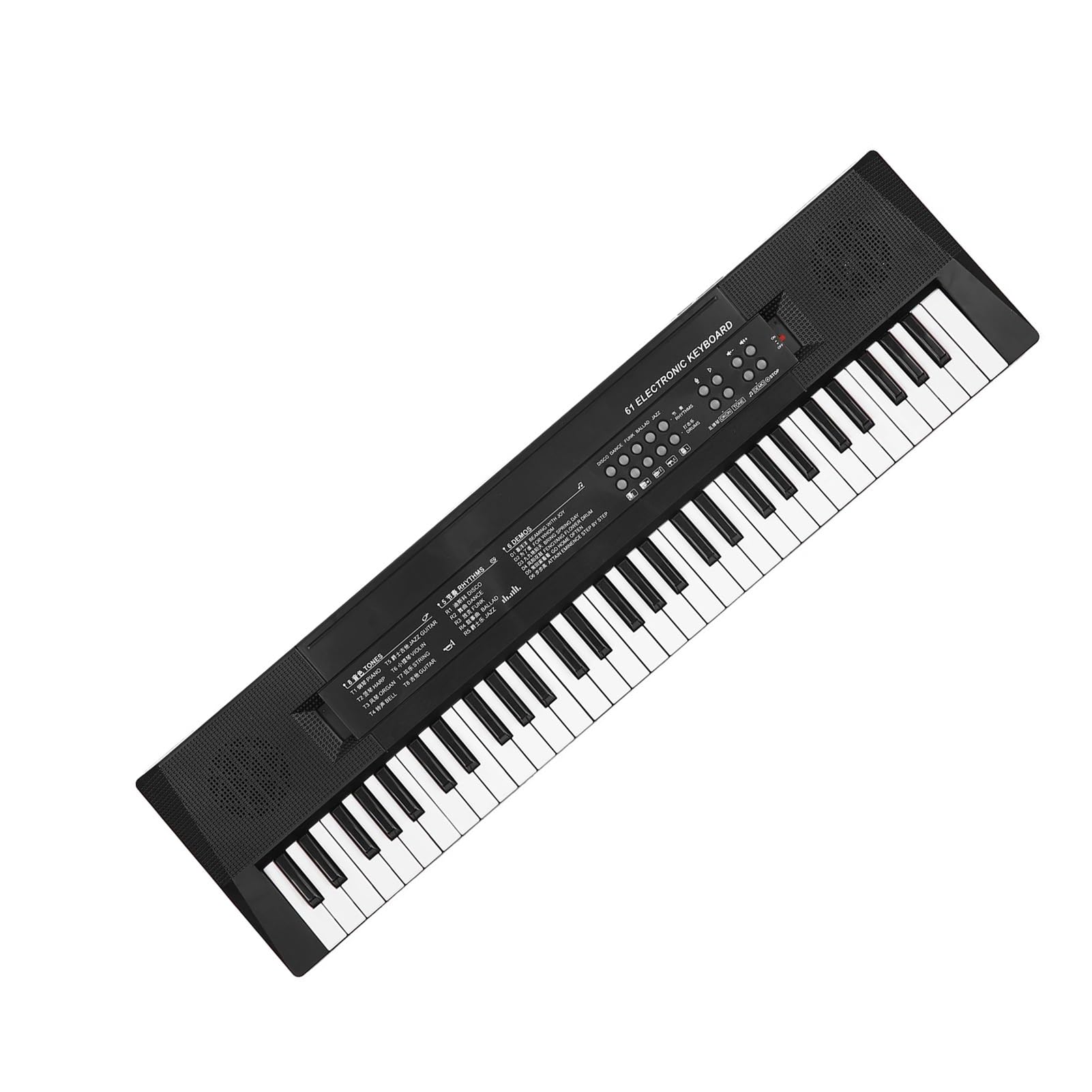 klawiatura elektryczna wielofunkcyjna 61 Klawiszy Cyfrowa Klawiatura Elektroniczna Wielofunkcyjne Pianino Elektryczne Dla Studentów Z Instrumentami Funkcyjnymi Mikrofonu