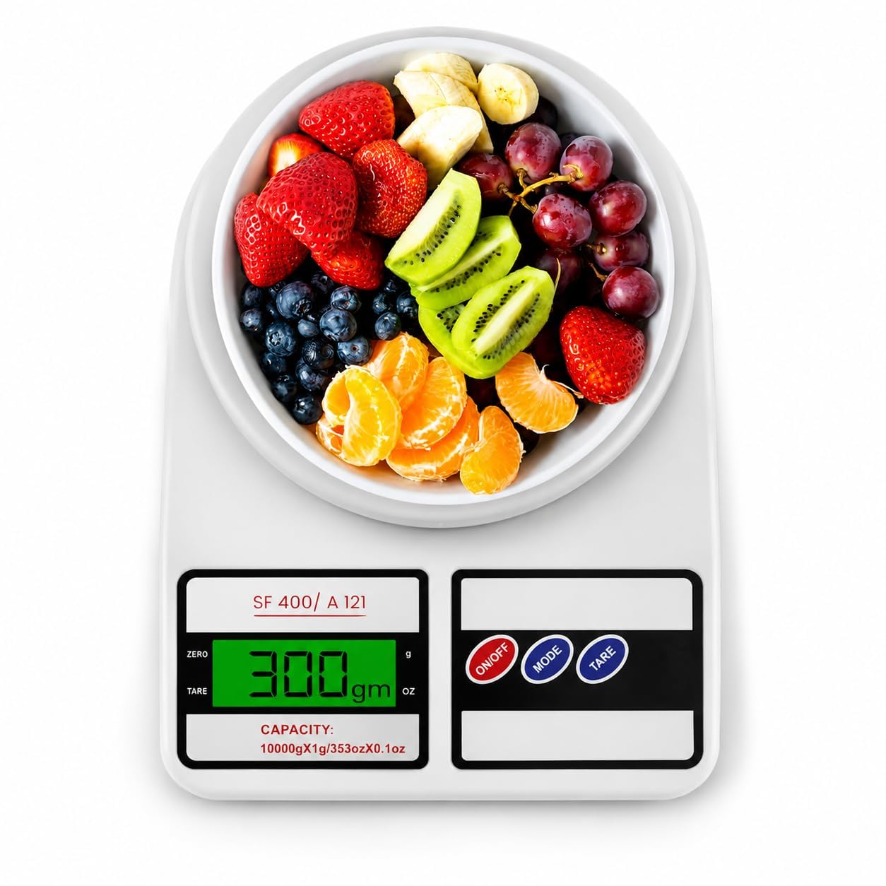 Digital Kitchen Weighing Scale – Accurate Food Scale for Fruits, Vegetables, Baking & Cooking | Multipurpose Electronic Scale with LCD Display | 10kg Capacity-image-10