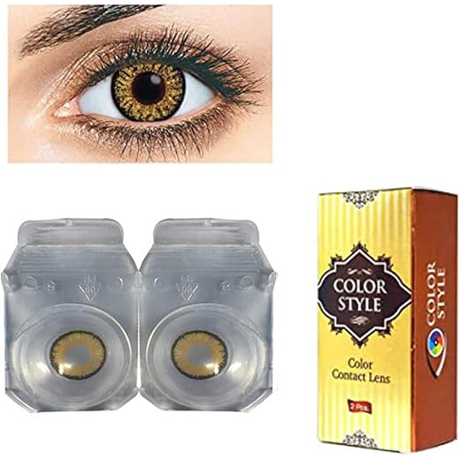 Diamond Eye Hazel Color Contact Lenses 1 Pair