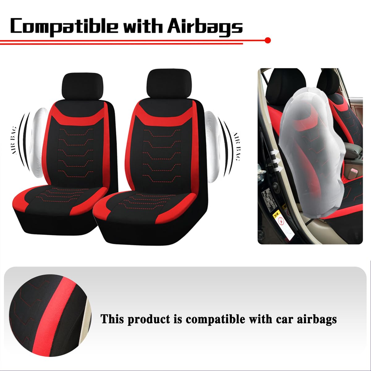 Housses de Siège Auto Complètes pour Kia EV2 2025 2026, Revêtement Imperméable en Oxford, Compatible Airbag pour Voiture SUV,B Grey