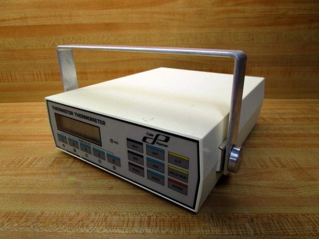 Cole Parmer 08502-12 Thermistor Thermometer 0850212