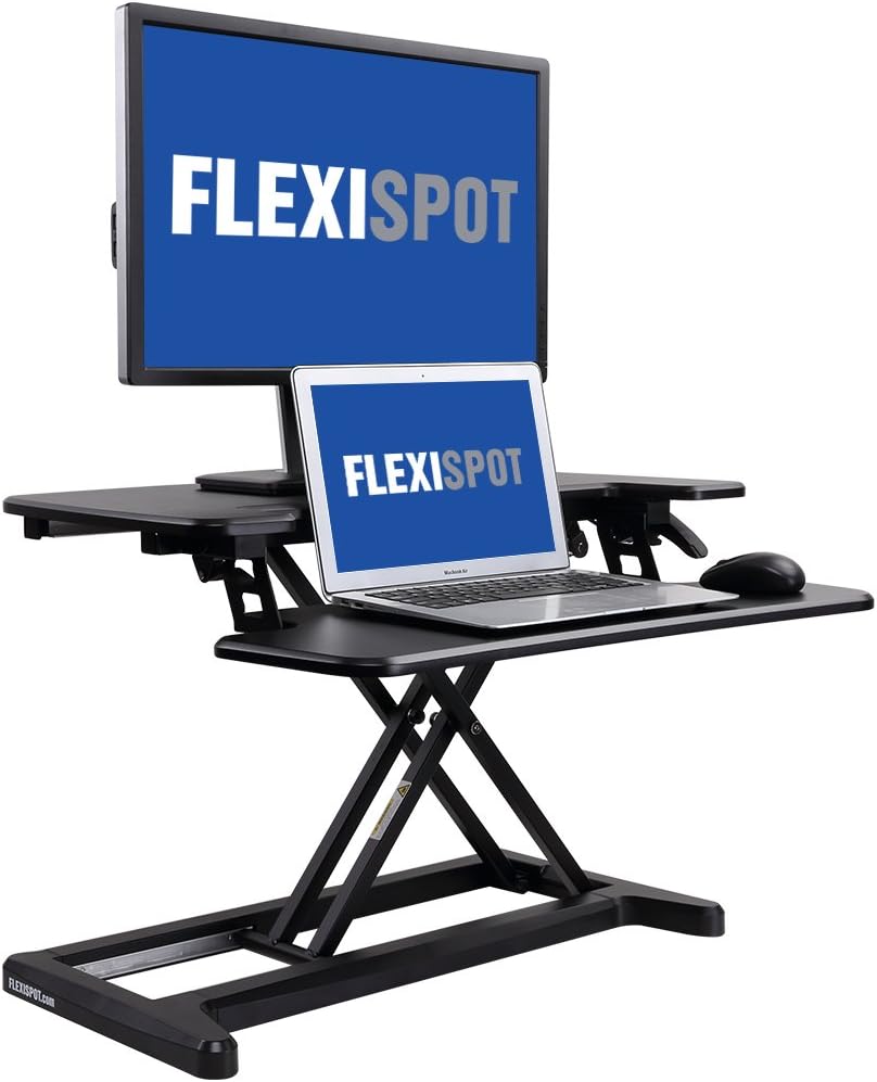 Flexispot Stand Up Desk Converter 28 Standing Desk Riser With Deep