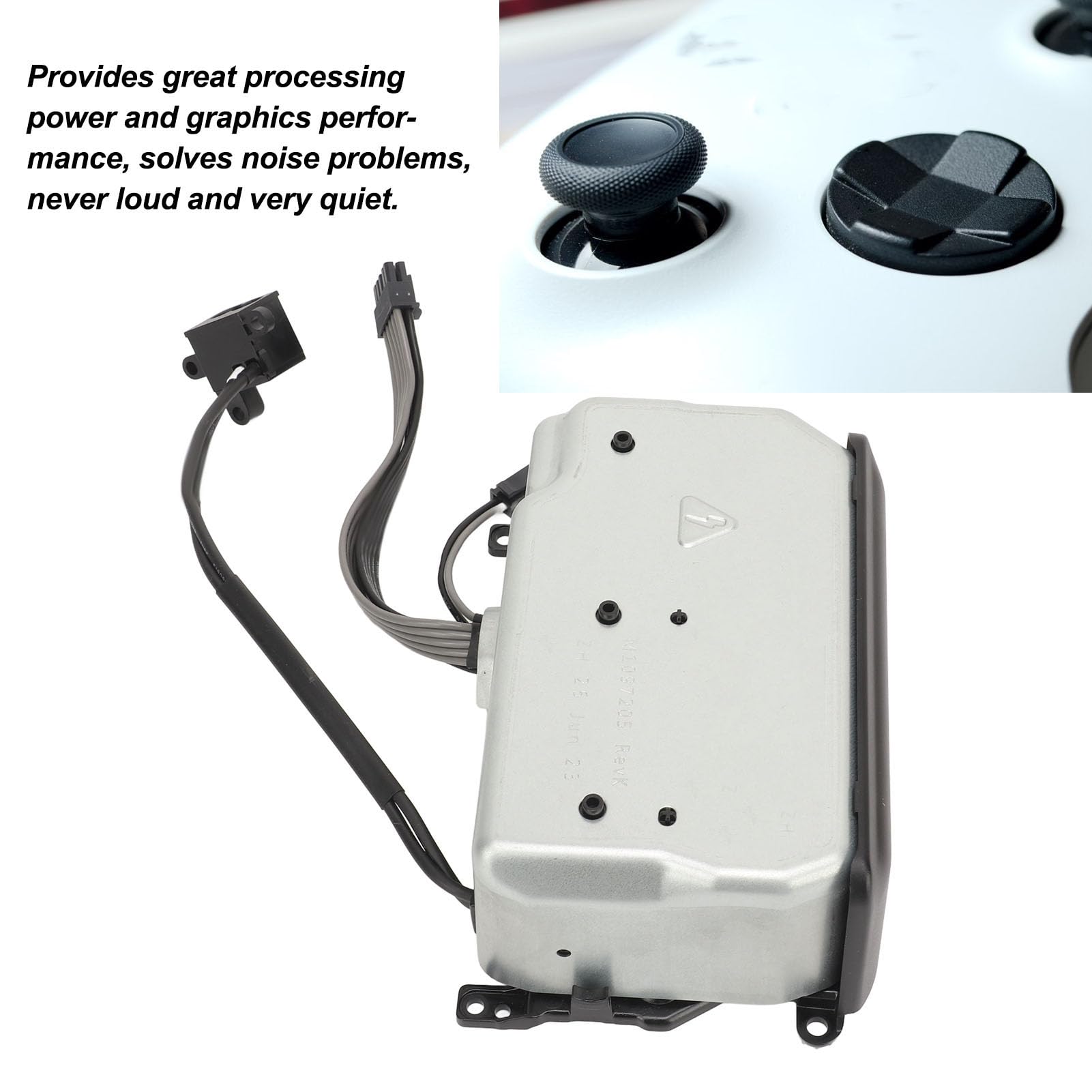 Potężny Zasilacz do Konsoli do Gier dla Xbox Series X z Energooszczędnym, Dobrym Zamiennikiem Odprowadzania Ciepła 100 do 127 V 200 do 240 V