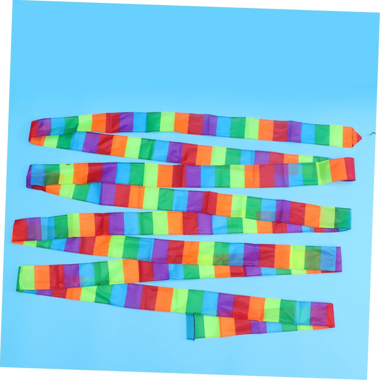 10m Giant Kite Tail Streamer Bulk for DIY Flying Rainbow Twirler Stick