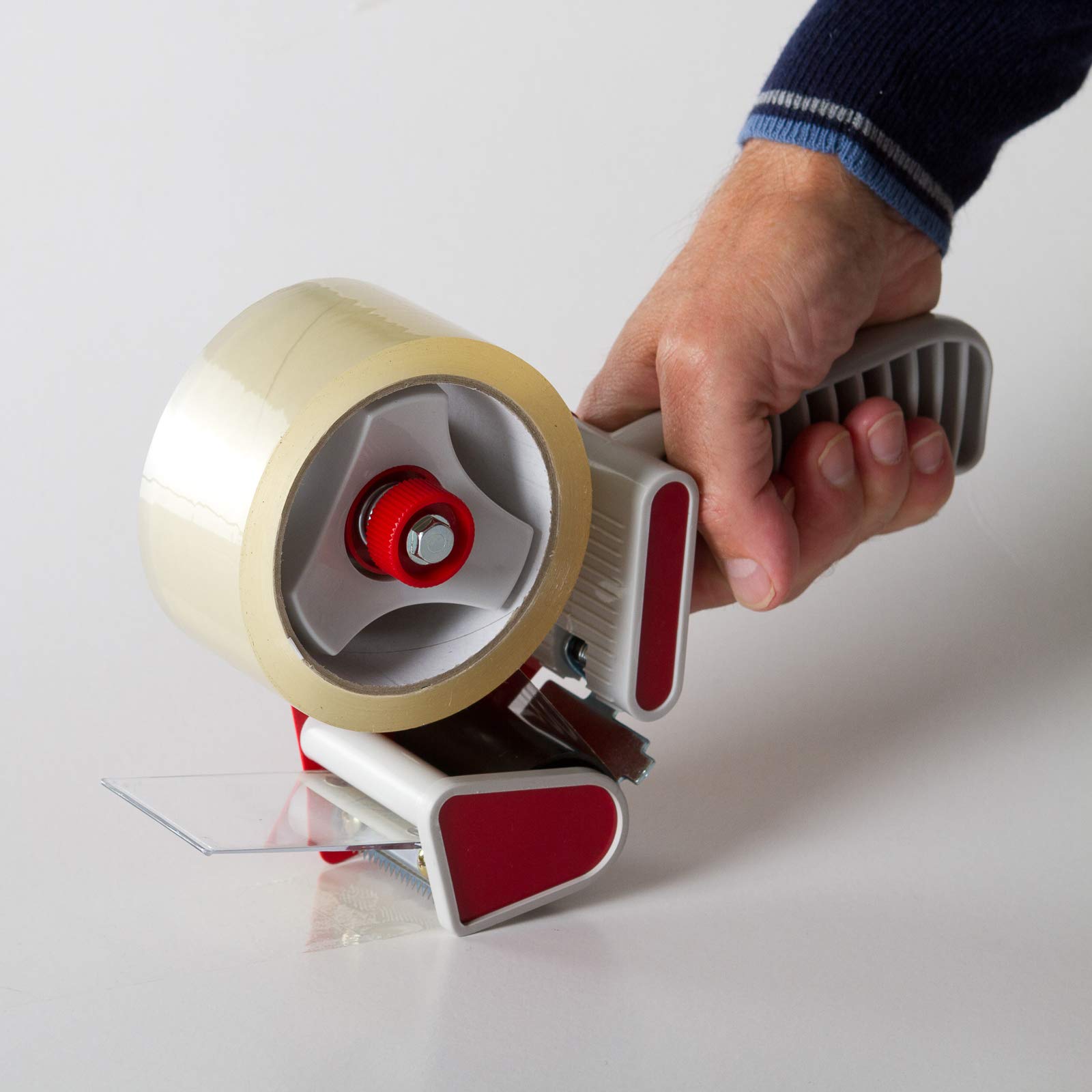 Nastro Da Imballaggio Resistente Adesivo 1/4/12/24/36 Rotoli, 2" X 110 Iarde. EB - Foto 8