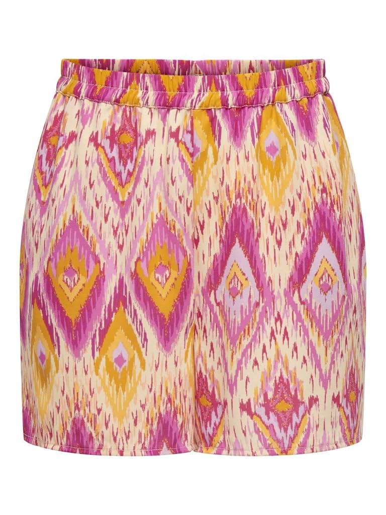 ONLY Onlalmina Life Shorts Noos Ptm, Pink, 3 UK