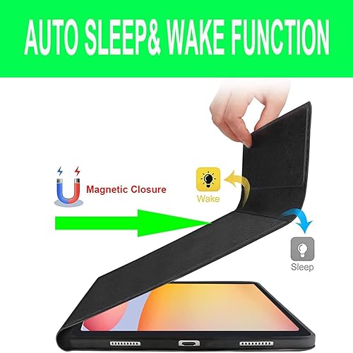 Miniatura 60 de Funda de teclado para Samsung Galaxy Tab S10+ Plus, S9 Plus, S9 FE+, S9+/S8 Plus, S8+/S7 Plus S7+ S7 FE de 12.4 pulgadas, funda de teclado Bluetooth