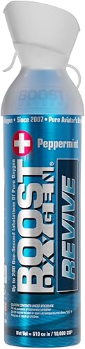Miniatura 26 de Boost Oxygen Recipiente grande natural de 10 L | Soporte respiratorio para recuperación aeróbica, altitud, rendimiento y salud (paquete de 2)