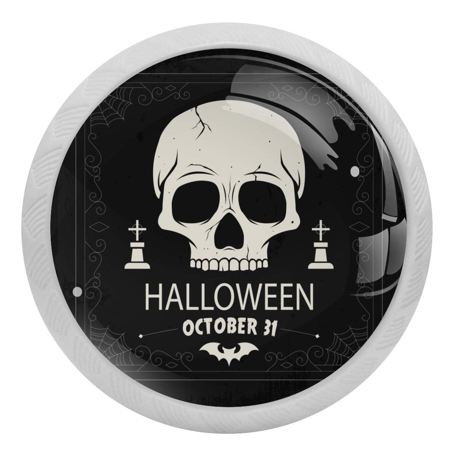 Boutons de placard de cuisine fluorescents pour meuble sombre de nuit
