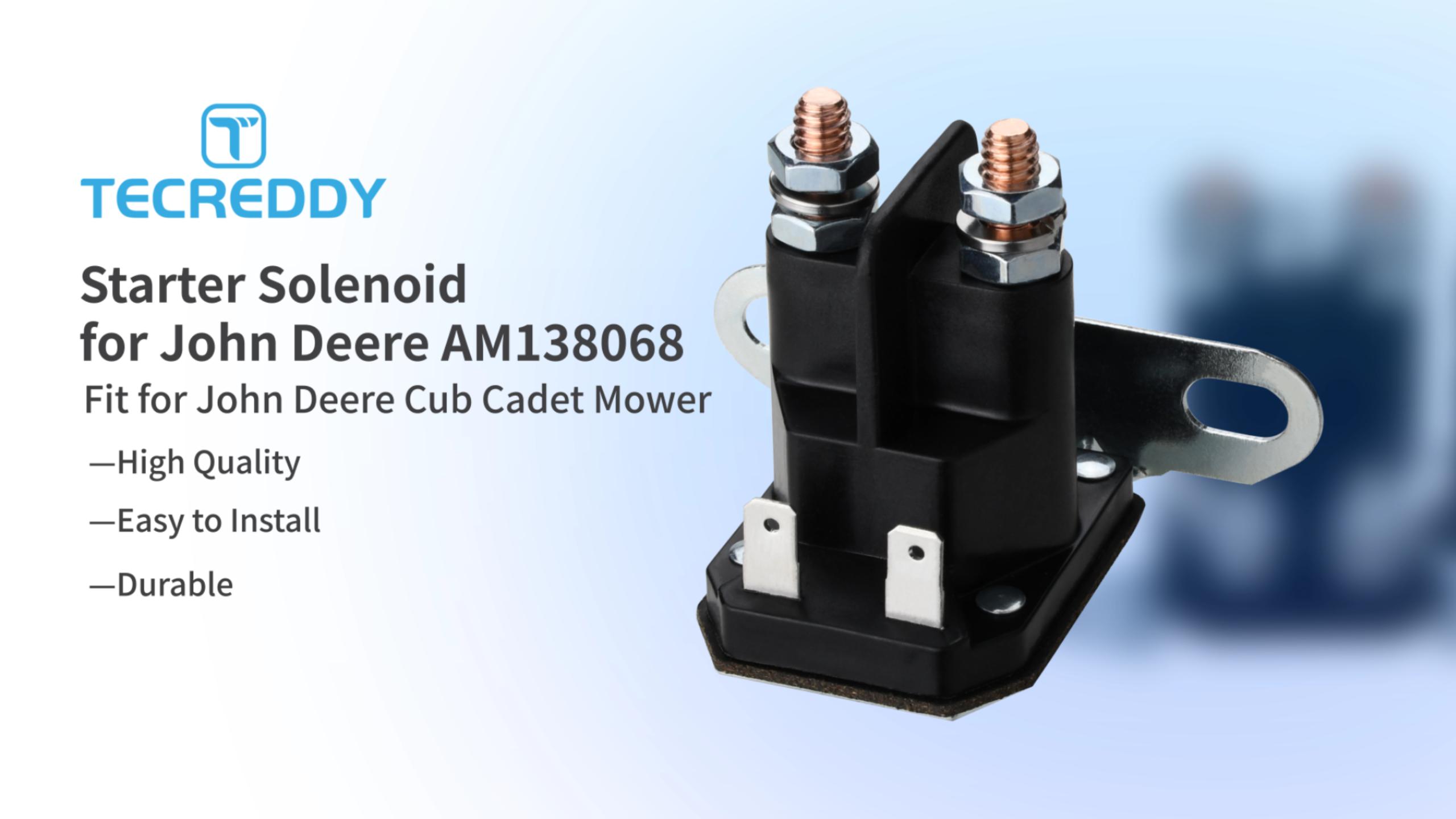 Amazon.com : Starter Solenoid for John Deere AM138068 Cub