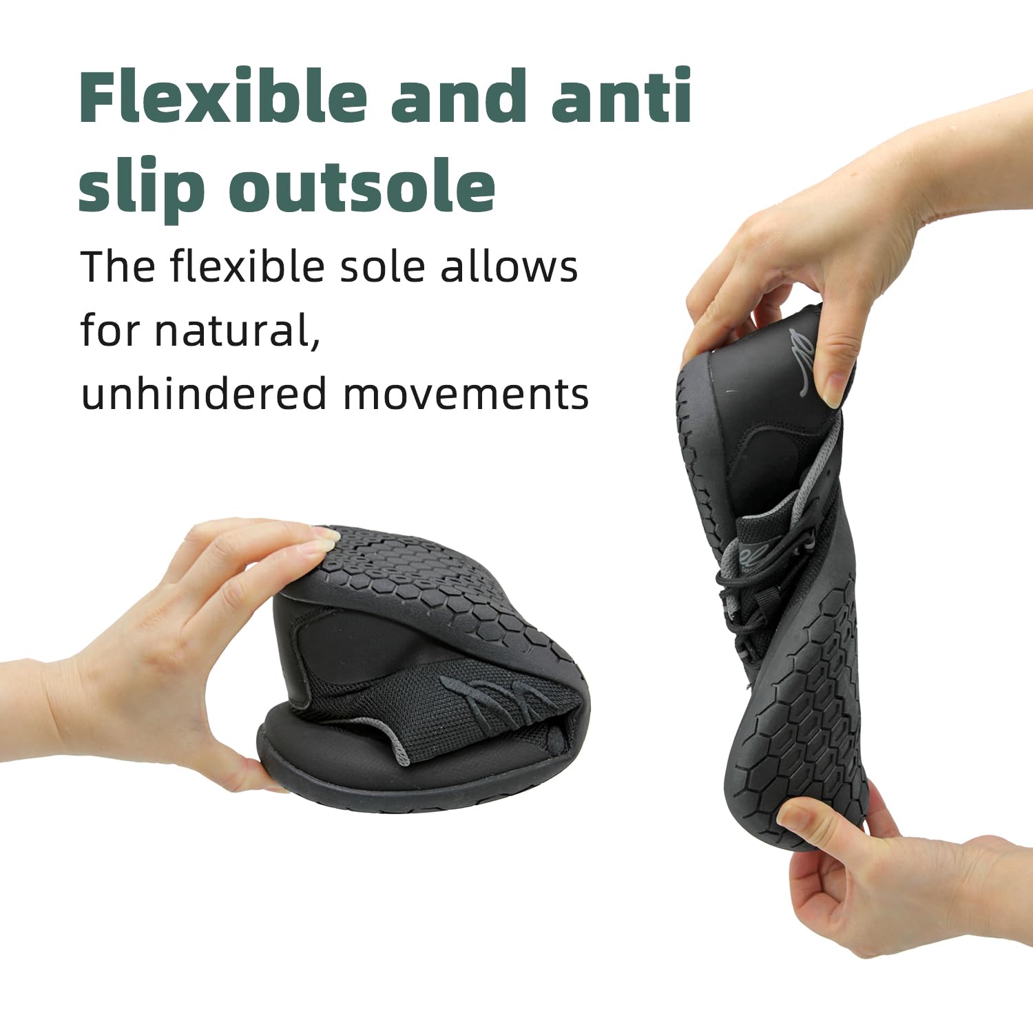 Snapklik.com : Earthinglife Barefoot Grounding Shoes Lace Up Wide Toe ...
