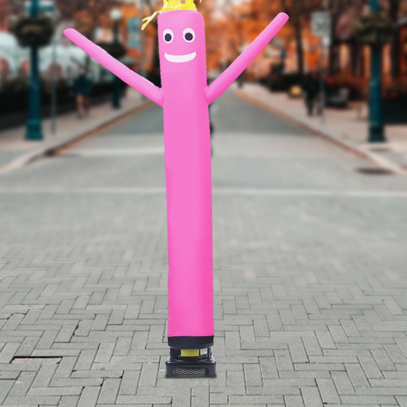 Fenjidrop Wacky Waving Inflatable Tube Guy, Inflatable Tube Man Blower, Air Blower Fan Sky Dancers, Used for Inflatable Puppet Dancers (750W)