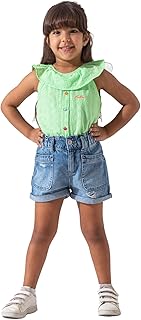 بلوزة مطرزة للبنات الصغيرات من نينوس