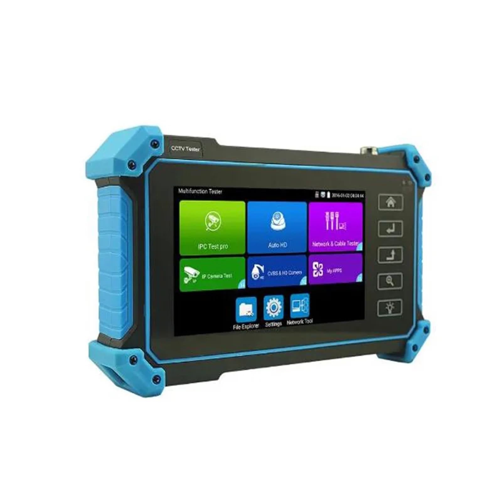 Tester for telecamera IP CCTV da 5,4 pollici IPC-5200 Plus, CVI TVI AHD SDI analogico completo 6 IN 1 VGA e 4K HD Ad alte prestazioni | 5200C PLUS
