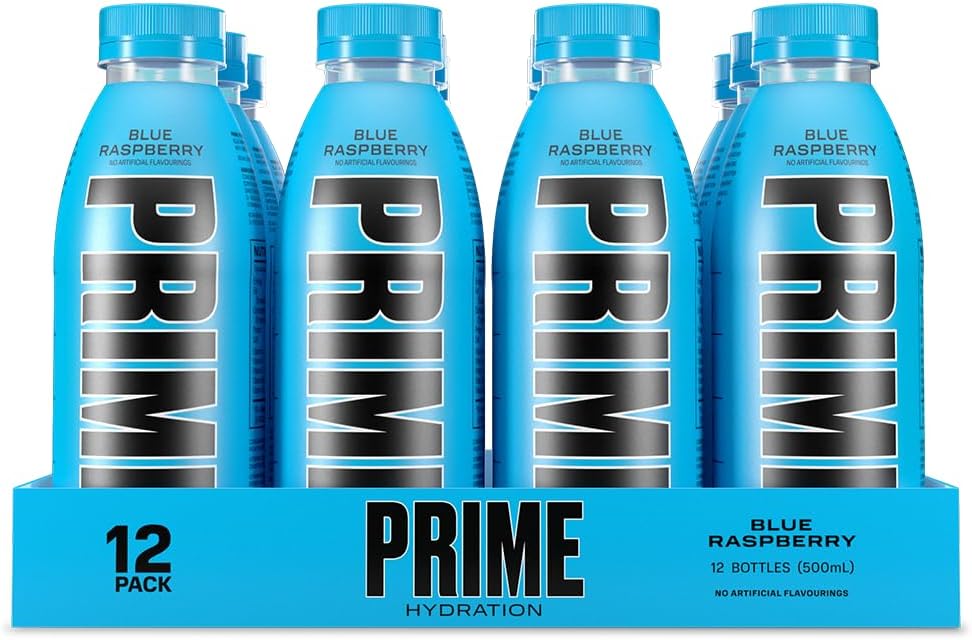 Prime Hydration Blue Raspberry, 12 x 500ml