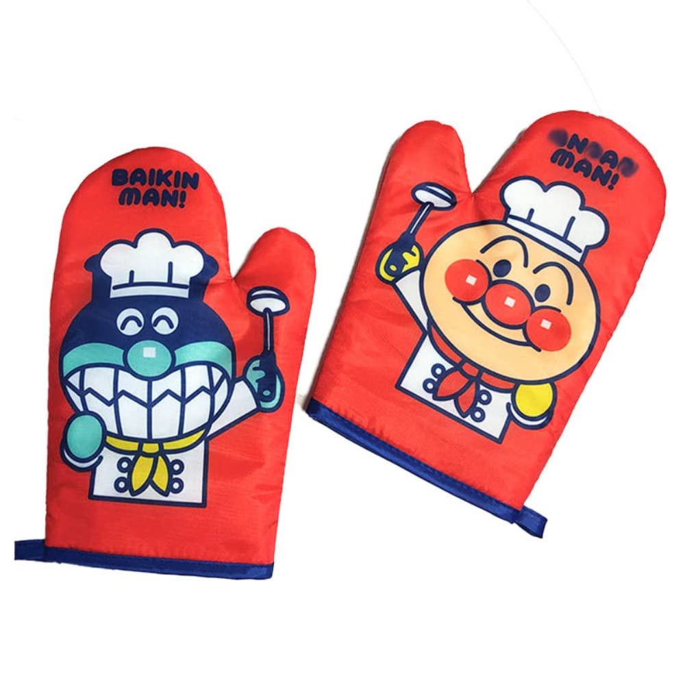 Amazon.co.jp: アンパンマン 耐熱鍋つかみ 耐熱ミトン オーブンミトン