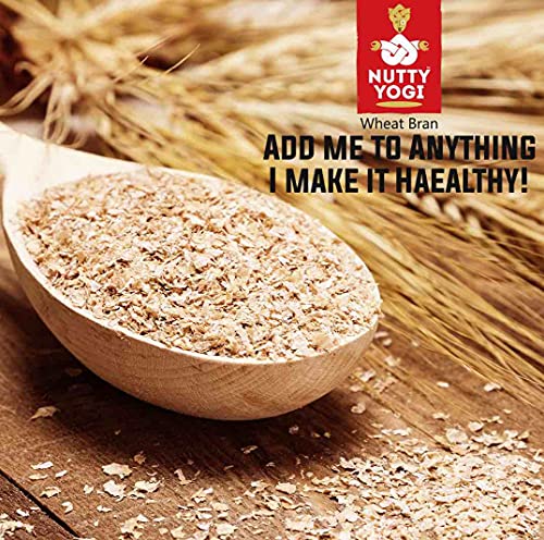 Image of Nutty Yogi Wheat Bran | Chokar Atta, Healthy and High Fibre | Fresh from Organic Farm | Add to Atta | Good for Digestive Health 800 gm (Pack of 1)