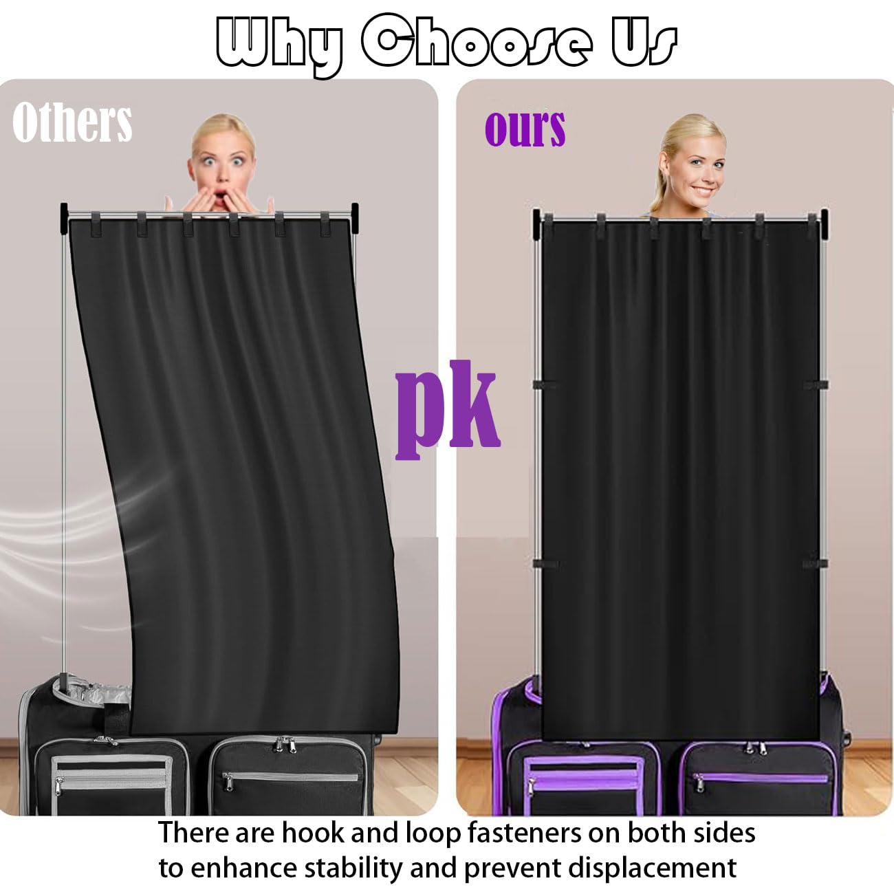 Dance Bag Privacy Curtain - Private Rehearsal Screen -5 Dance Bag Privacy Curtain - Private Rehearsal Screen -5