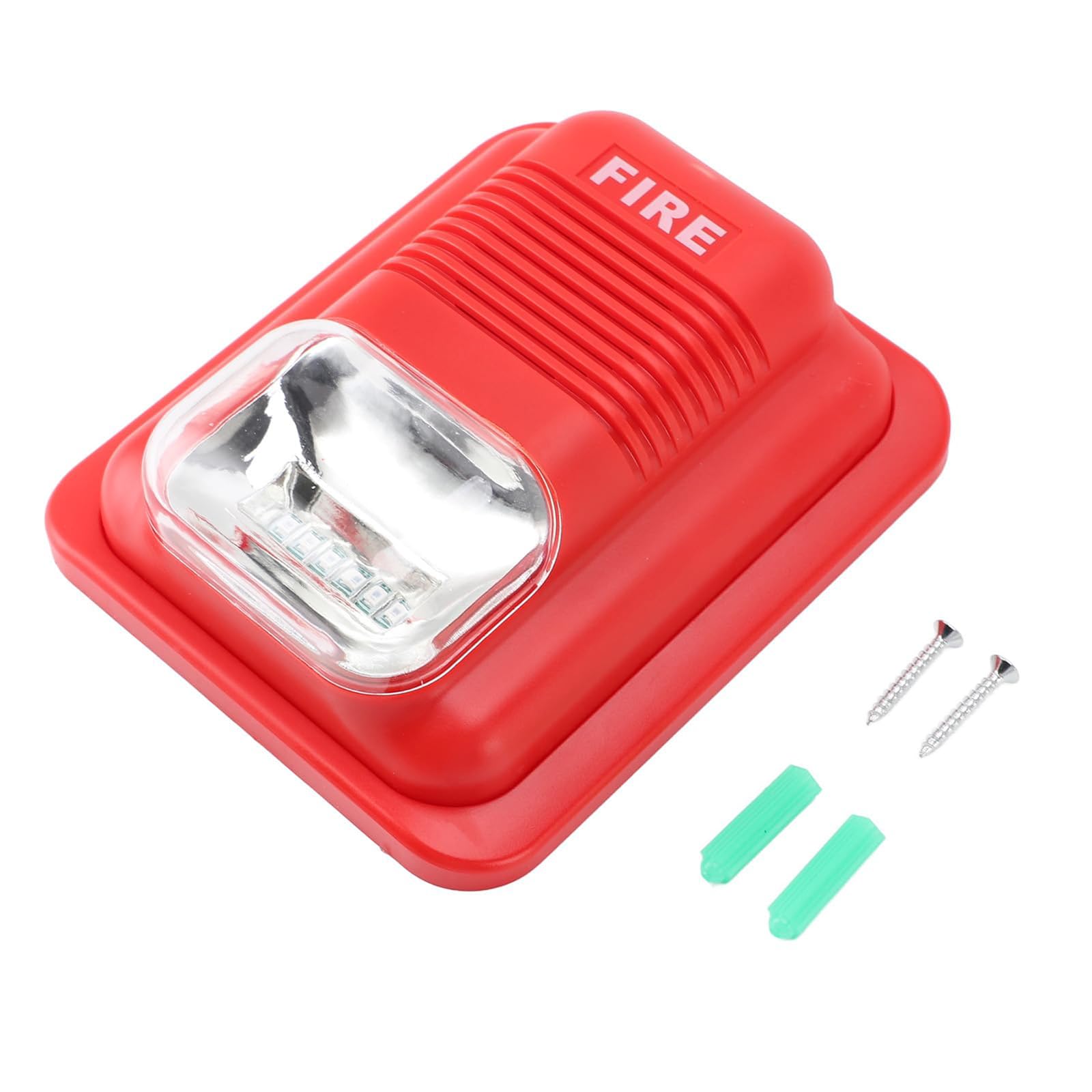 LED Emergencies Alarm 12V / 24V Double Voltages for Indoor Security Residential Commercial Environment Double Voltages Alarm Horn