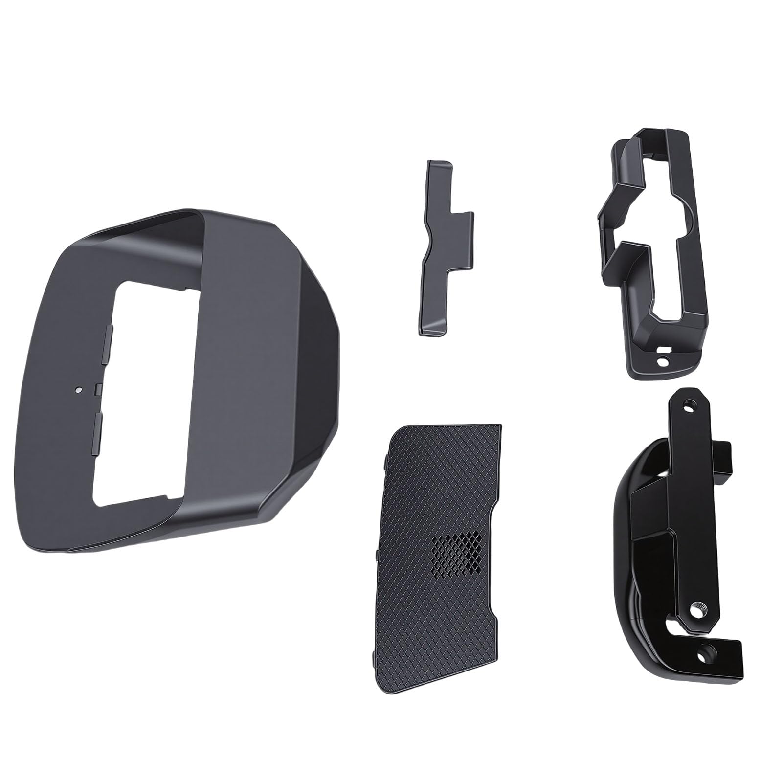 Soporte de Montaje Giratorio para Pantalla Modelo Y Duradero para Modelo Y Apto para Highland 2025-UP Rotación Vertical de 15° Horizontal de 30° Diseño Ergonómico para Navegación por Consola