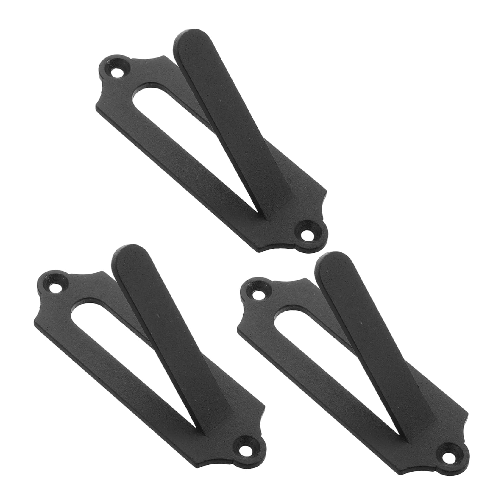 HEMOTON 3pcs Deer Skull Wall Mount Hanger Large European Style Metal Rack Deer Head Decor for Home Wall Decor Animal Skull Hanger