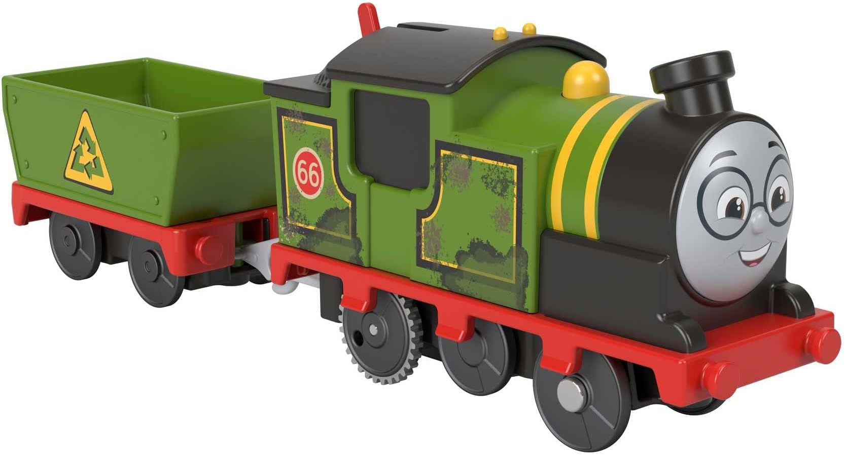 Motorized Toy Train Whiff Battery-Powered Engine and Cargo Car for Pretend Play Preschool Kids Ages 3+ Years