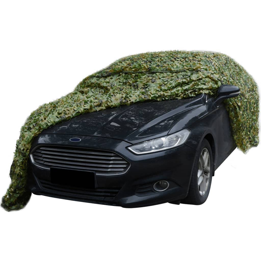 Tarnnetz Tarnung Camouflage Netz x m Grün aus% Polyester Oxford-Gewebe mit Aufbewahrungstasche für Jagd, schiesssport, ansitz, Outdoor, sichtschutz und verdeck