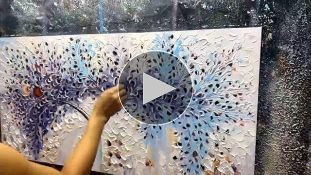 Amazon.com: V-inspire Art,30x60 Inch Modern 3D Hand Painted