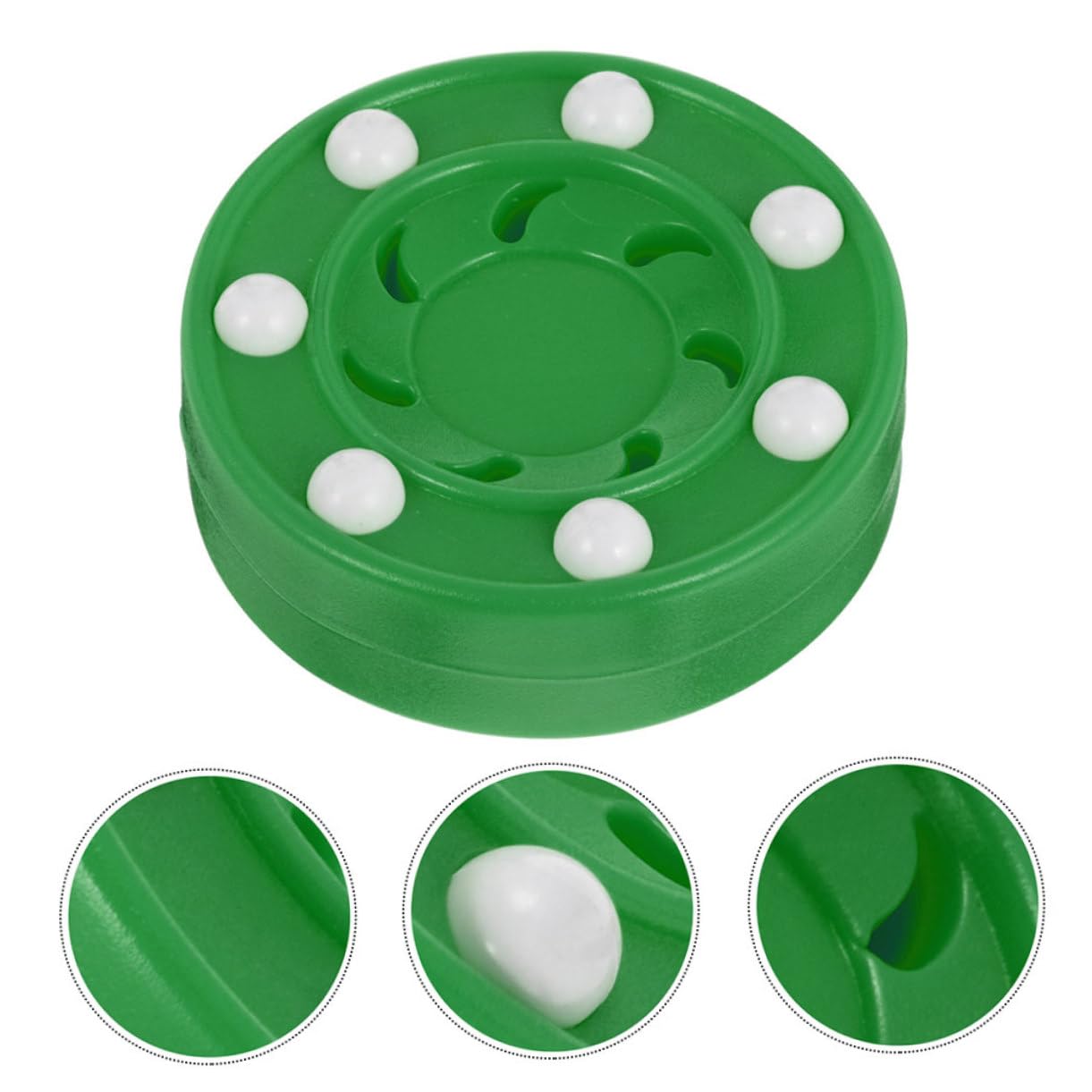POPETPOP 8 Pièces Jouets De Hockey sur Glace Rondelles De Hockey De Gymnastique Pièces De De Hockey sur Glace Rondelles De Glace en Plastique Rondelles D'Entraînement De Hockey