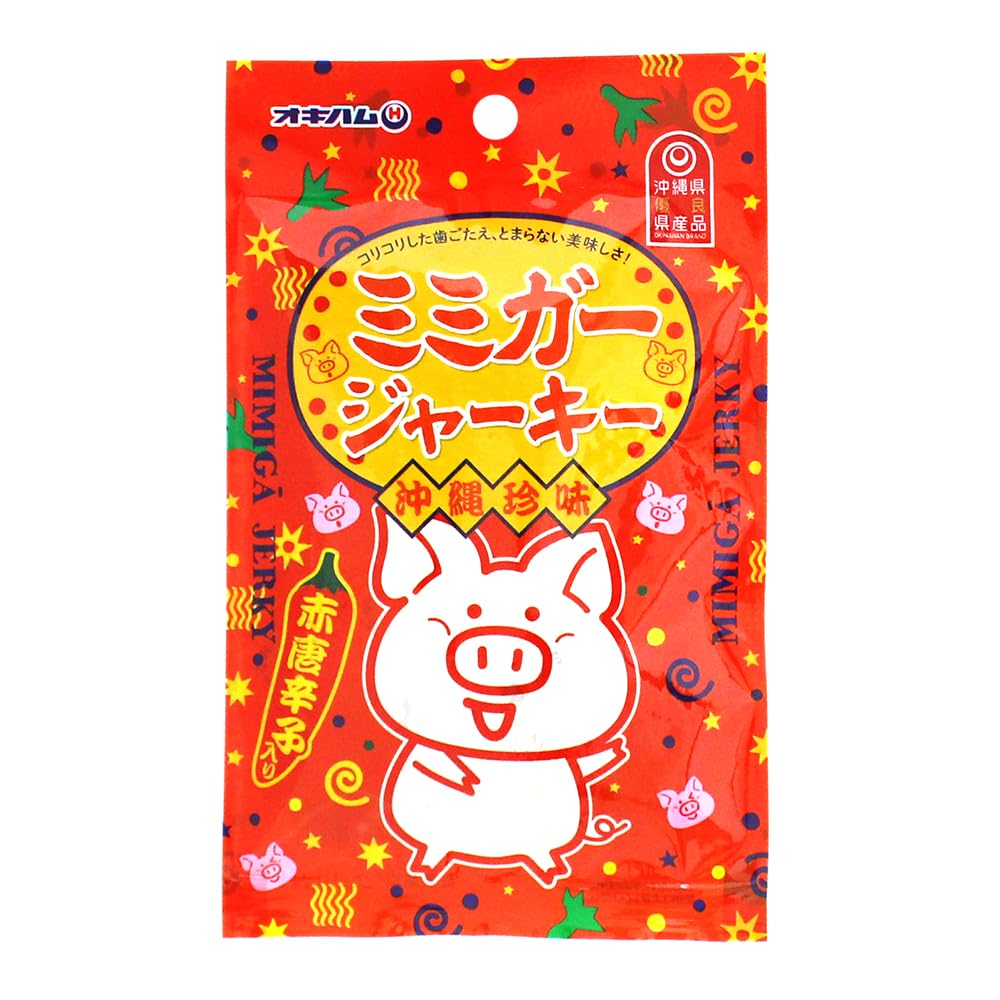 沖縄ハム総合食品 オキハム ミミガージャーキー 23g