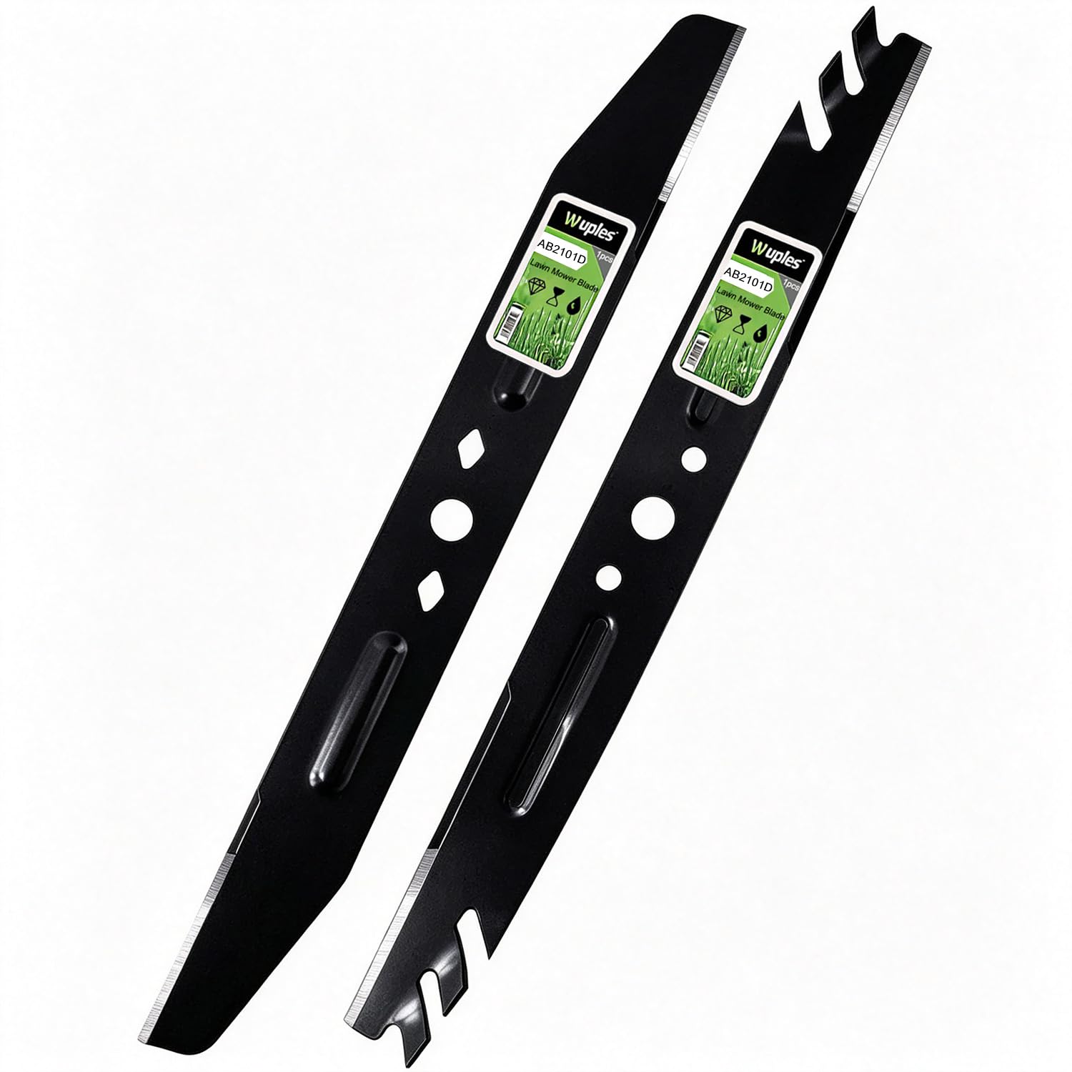 AB2101D - Juego de cuchillas de repuesto para cortacésped EGO LM2156SP LM2135SP LM2130SP LM2150SP LM2133 LM2133 LM2130, hoja de mantillo de borde afilado