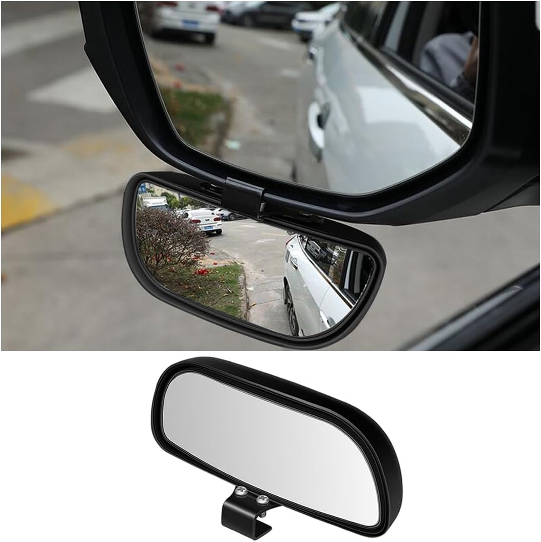 BESULEN Blind Spot Mirror for Car, HD Glass Adjustable