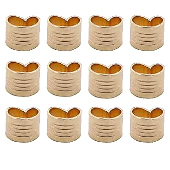 12PCS 3D Printer Belt Copper Buckles Wire Cable Connector Clamp 3D Printer Accessories Parts for Width 6mm 2GT Open Timing Rubber Belt Easy to Fix