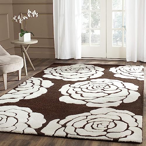 Image of Carpet Mahal Handmade Handwoven Tufted Made of 100% Soft Blended Wool Export Quality Carpets with 1 Inch Thickness (7x10 Feet) Color Multi