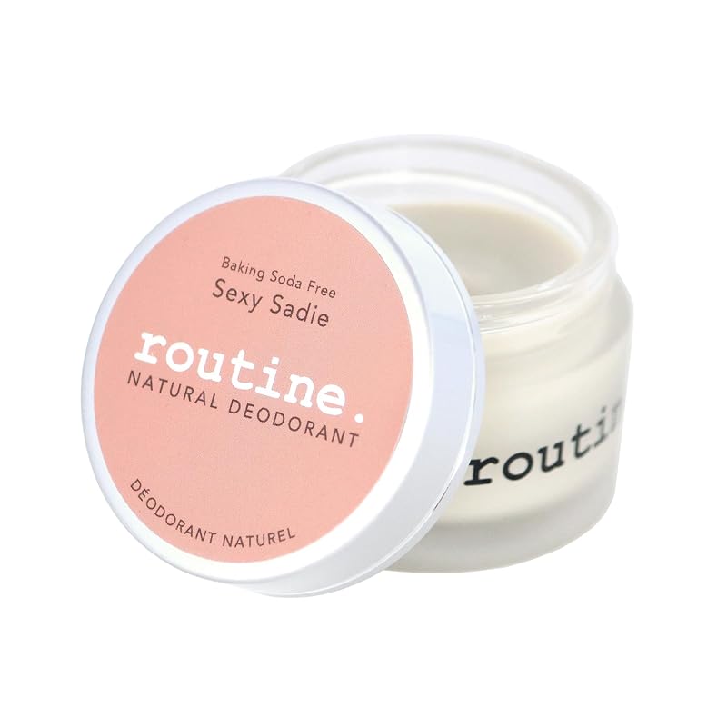 Routine Desodorante em creme SexySadie sem bicarbonato de sódio, com ylang ylang, laranja-doce, baunilha e canela, 58 g
