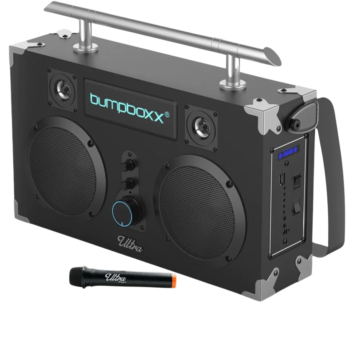 Amazon.com: Bumpboxx Bluetooth Boombox Ultra Plus | Retro Boombox