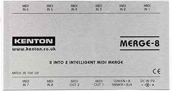 Amazon.co.jp: Kenton Electronics MIDI マージボックス Merge-8