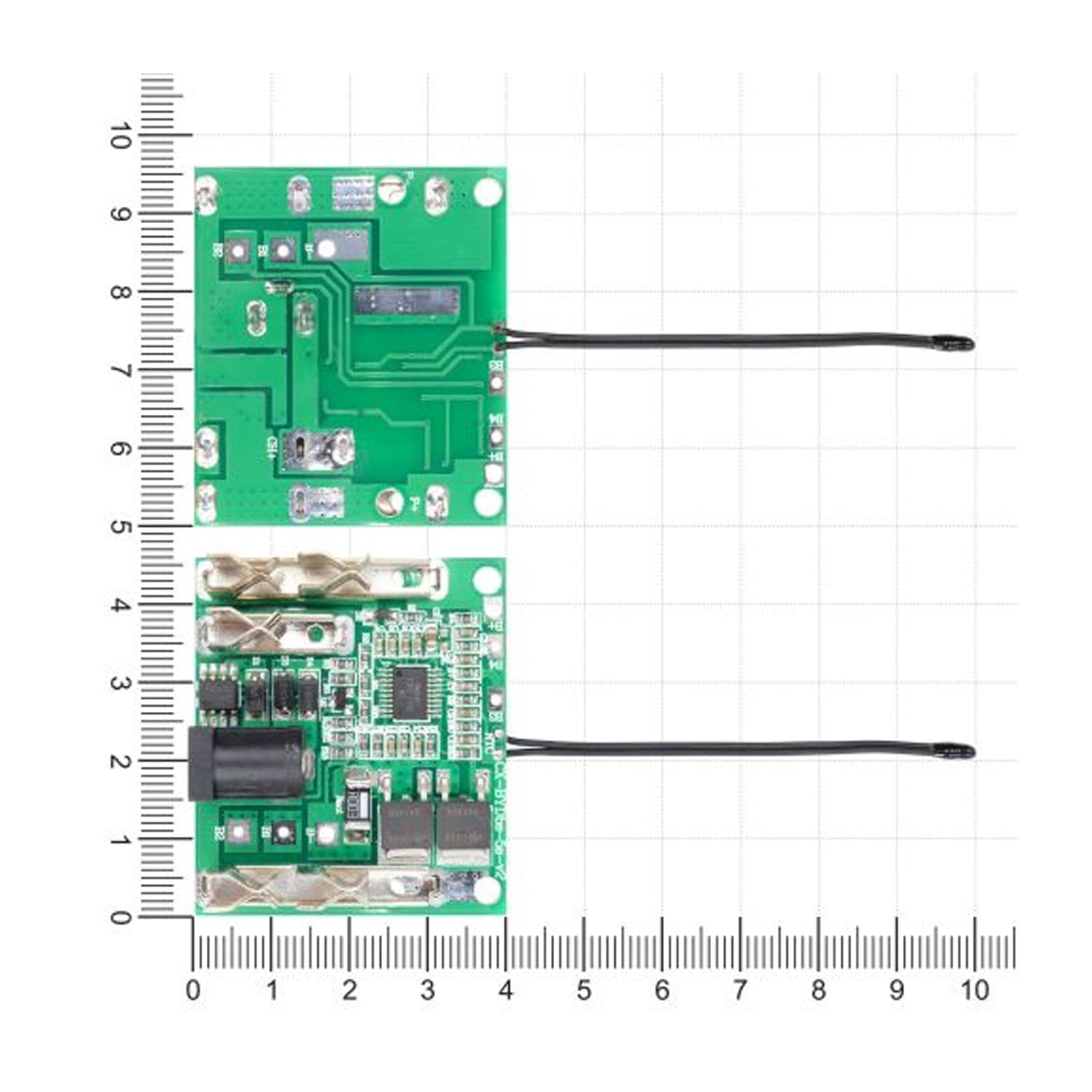 Pequeña placa de protección de litio, control de alta temperatura, salida de 30,0 A, configuraciones 5S para varias herramientas eléctricas de seguridad para herramientas eléctricas