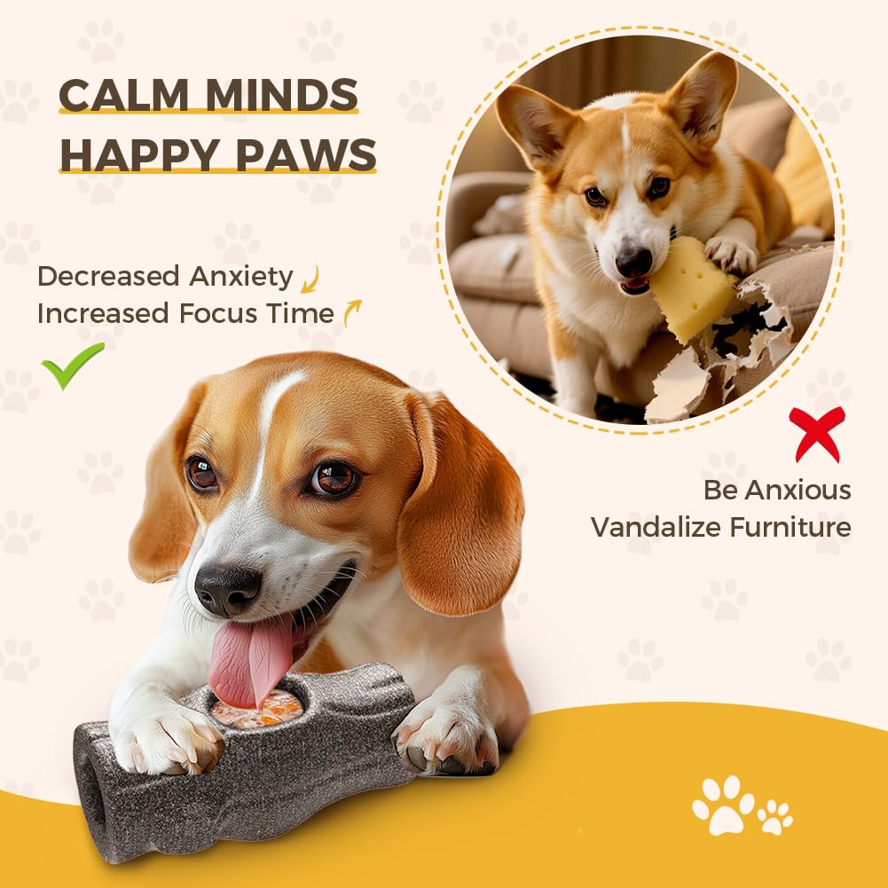 Mankoda Jouets à friandises pour chien pour les garder occupés – Puzzle interactif pour chien avec moule congelé, jouets à mâcher agressifs indestructibles pour grands chiens, qualité alimentaire