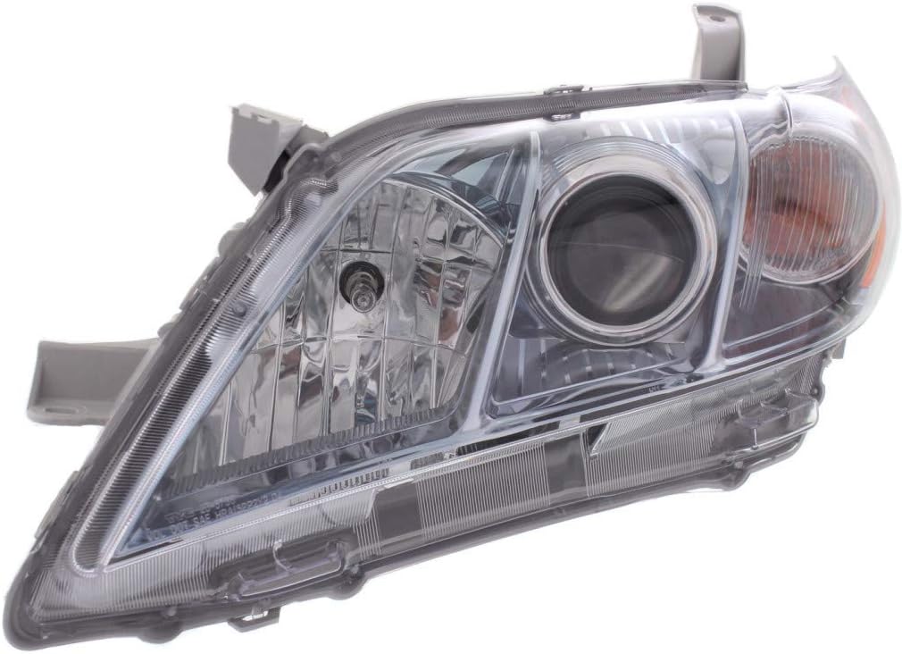 For Toyota Camry Hybrid Headlight Assembly 2007 2008 2009 Pair Driver and Passenger Side Replacement For TO2502200, TO2503200 | 81150-06C10, 81110-06C10