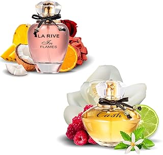 Kit 2 Perfumes La Rive Cash Woman 90Ml + In Flames Edp 90ml