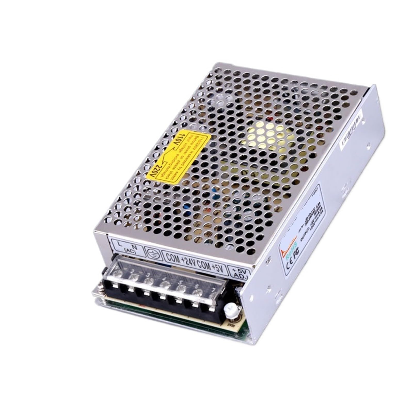 Bloc alimentation à découpage double sortie 50W pour atelier de mécanique