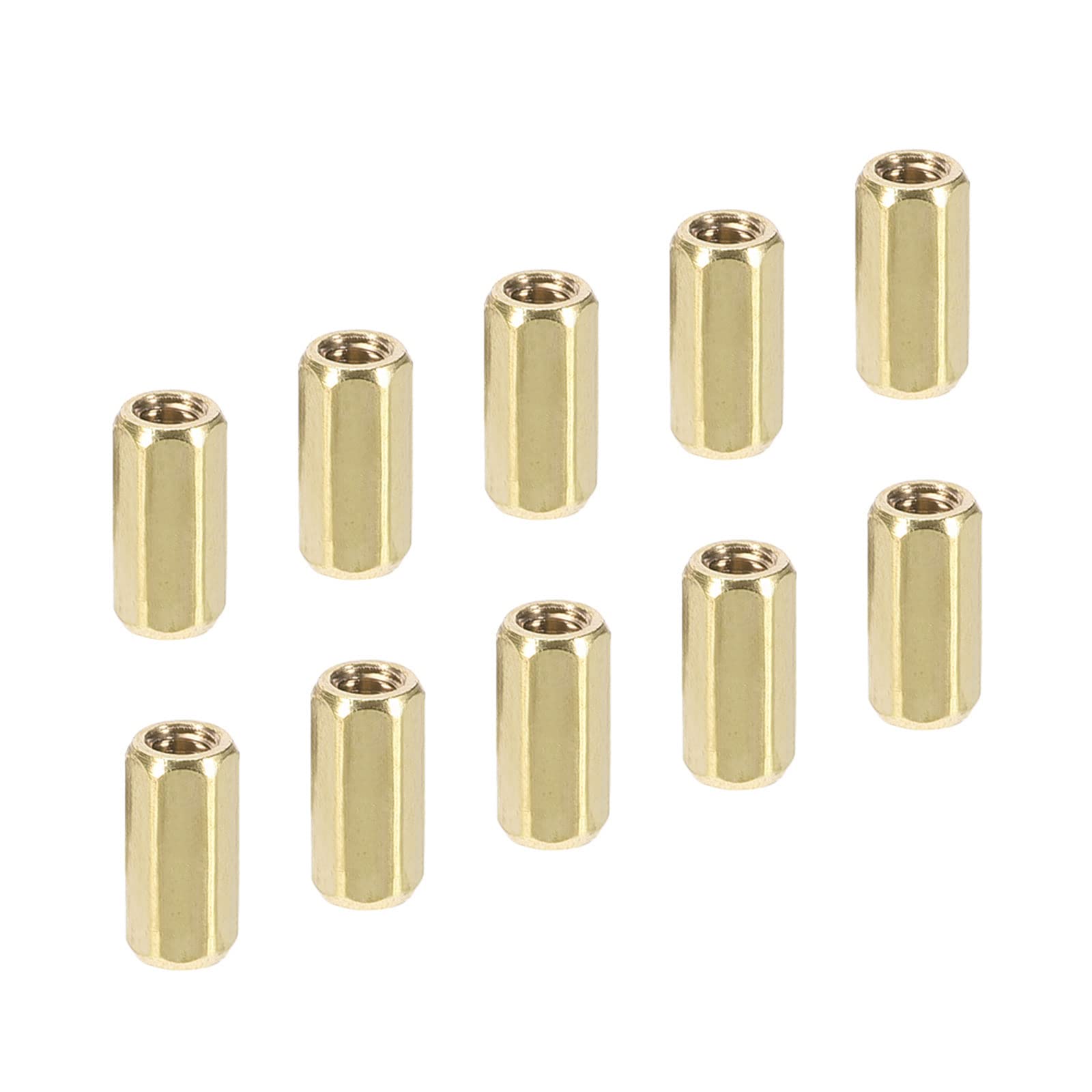 YOKIVE 50 Pcs M2 Spacers, Brass Hex PCB Standoffs Nuts, Keep Height Consistent, Great for Motherboard Circuit Board