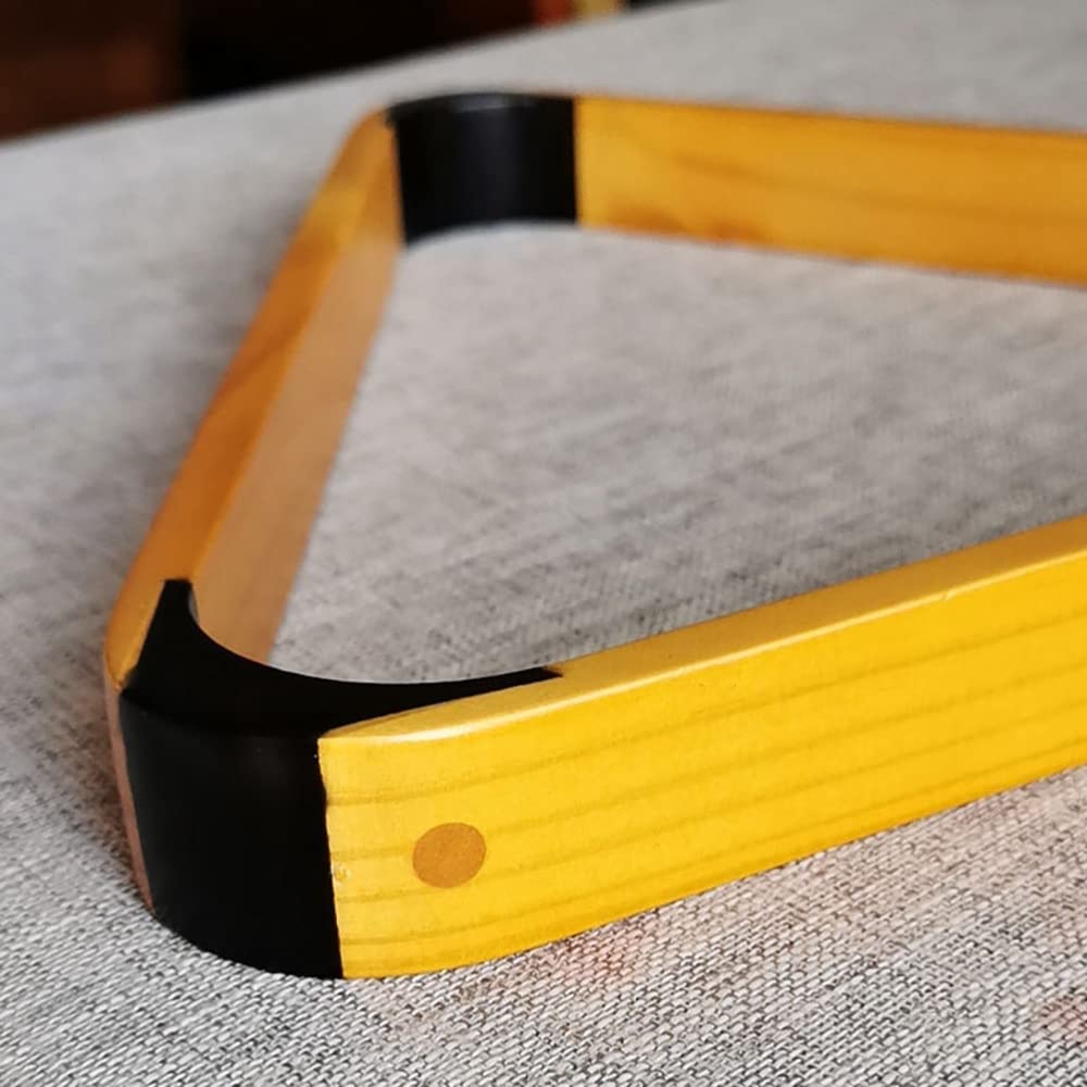 Estante triángulo de billar sólido para bolas de piscina