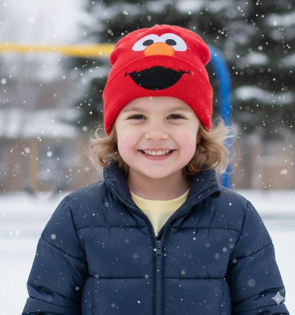 Kid Beanie Cute Knit Warm Kids and Toddler Winter Hat Beanie, Kid Beanies for Boys and Girls