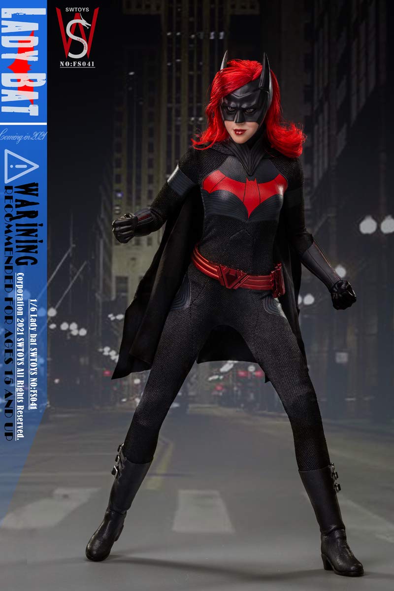 swtoys fs041 1/6 Lady Bat アクションフィギュア Amazon | [Tbmodel] SWTOYS 1/6 フィギュア用 女性 Lady Bat